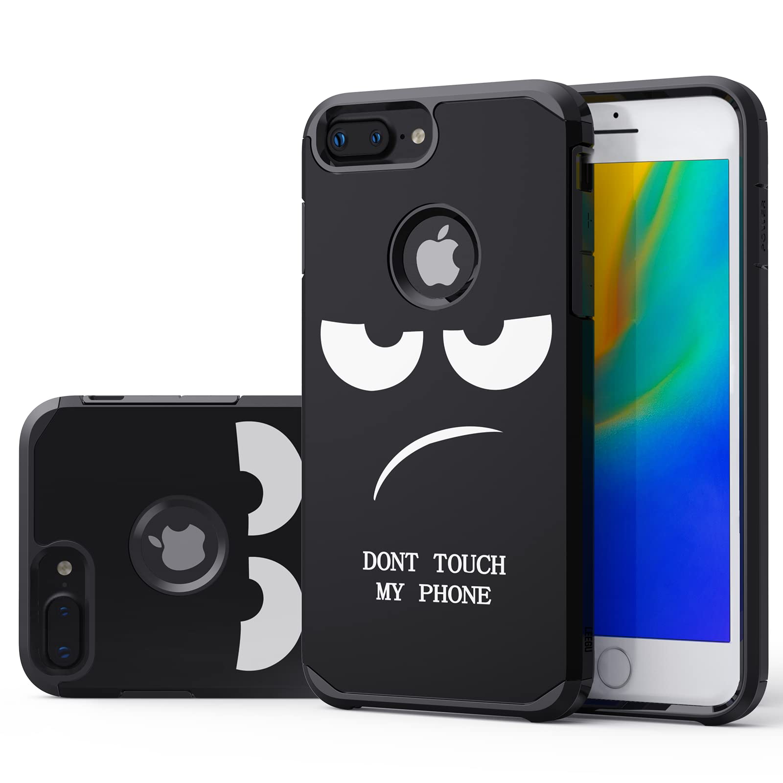 Amazon.com: LEEGU for iPhone 8 Plus/7 Plus/6 Plus Case, Cute [Don